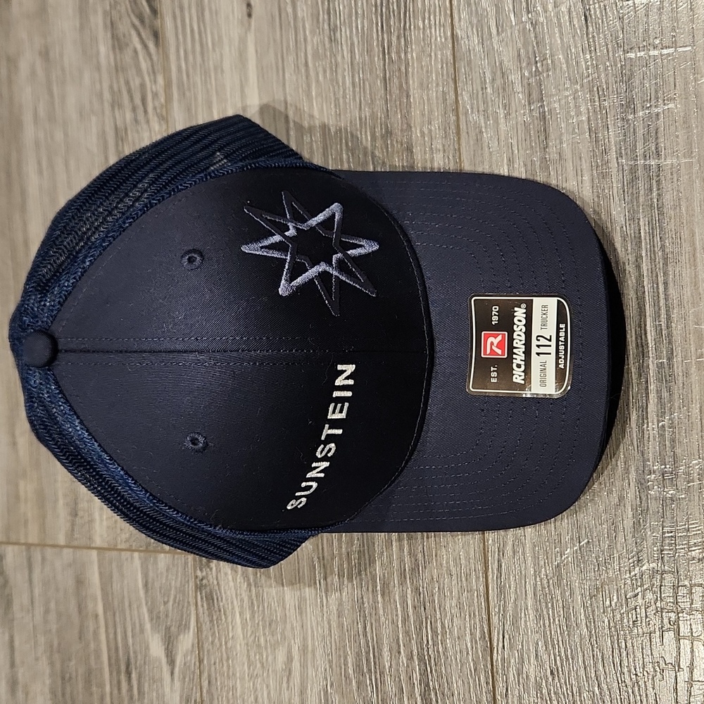NWT Richardson style 112 Sunstein est. Since 1970 Original Trucker Men's Adj Hat